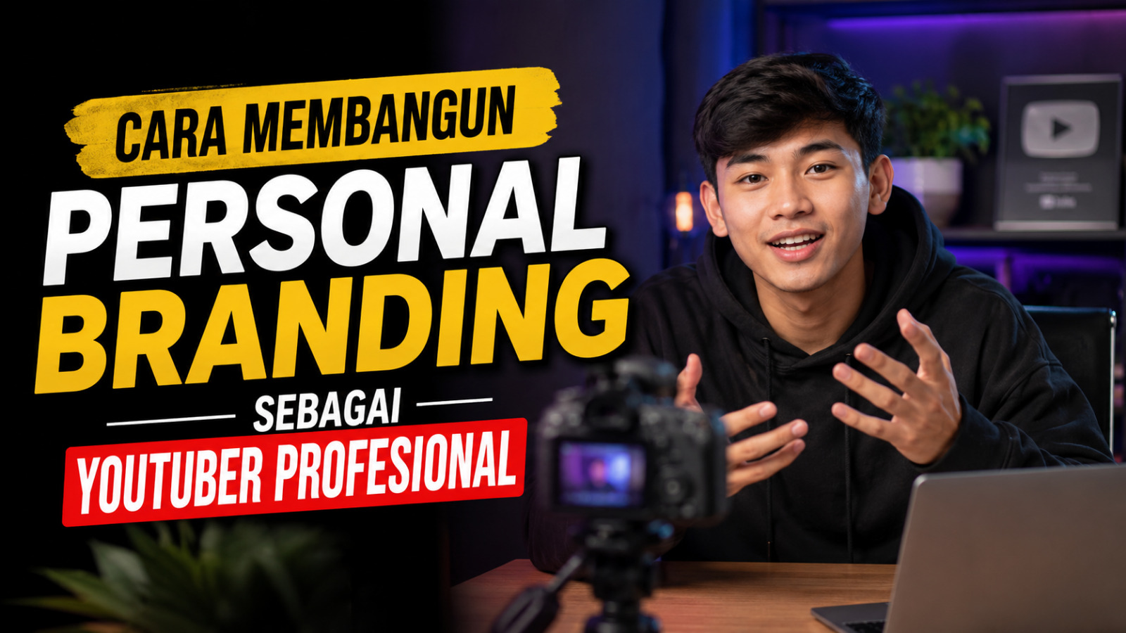 Cara Membangun Personal Branding Sebagai YouTuber Profesional