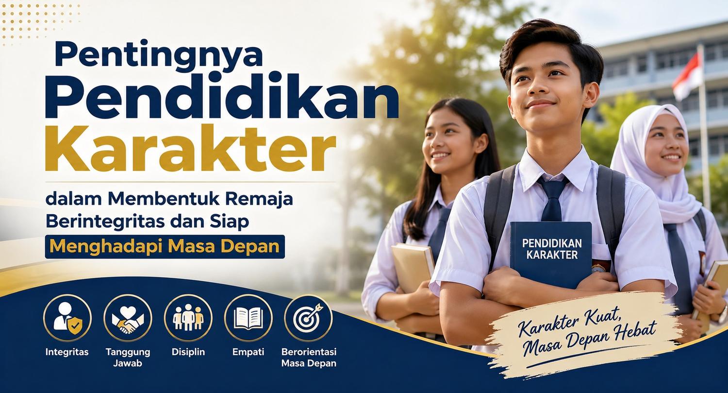 Pentingnya Pendidikan Karakter dalam Membentuk Remaja Berintegritas dan Siap Menghadapi Masa Depan