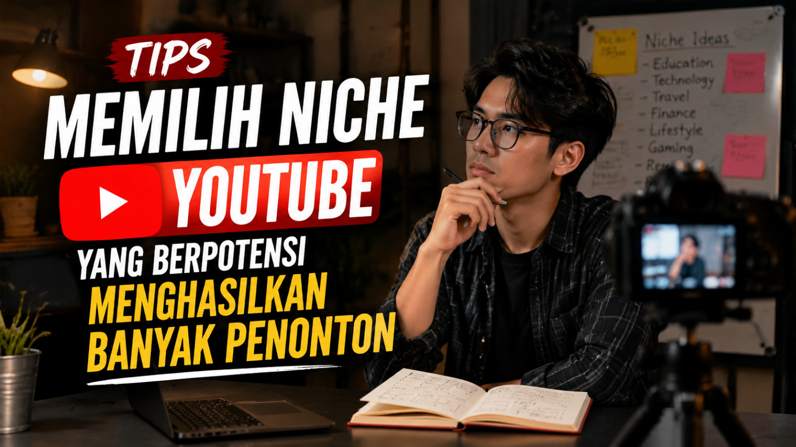 Tips Memilih Niche YouTube Yang Berpotensi Menghasilkan Banyak Penonton