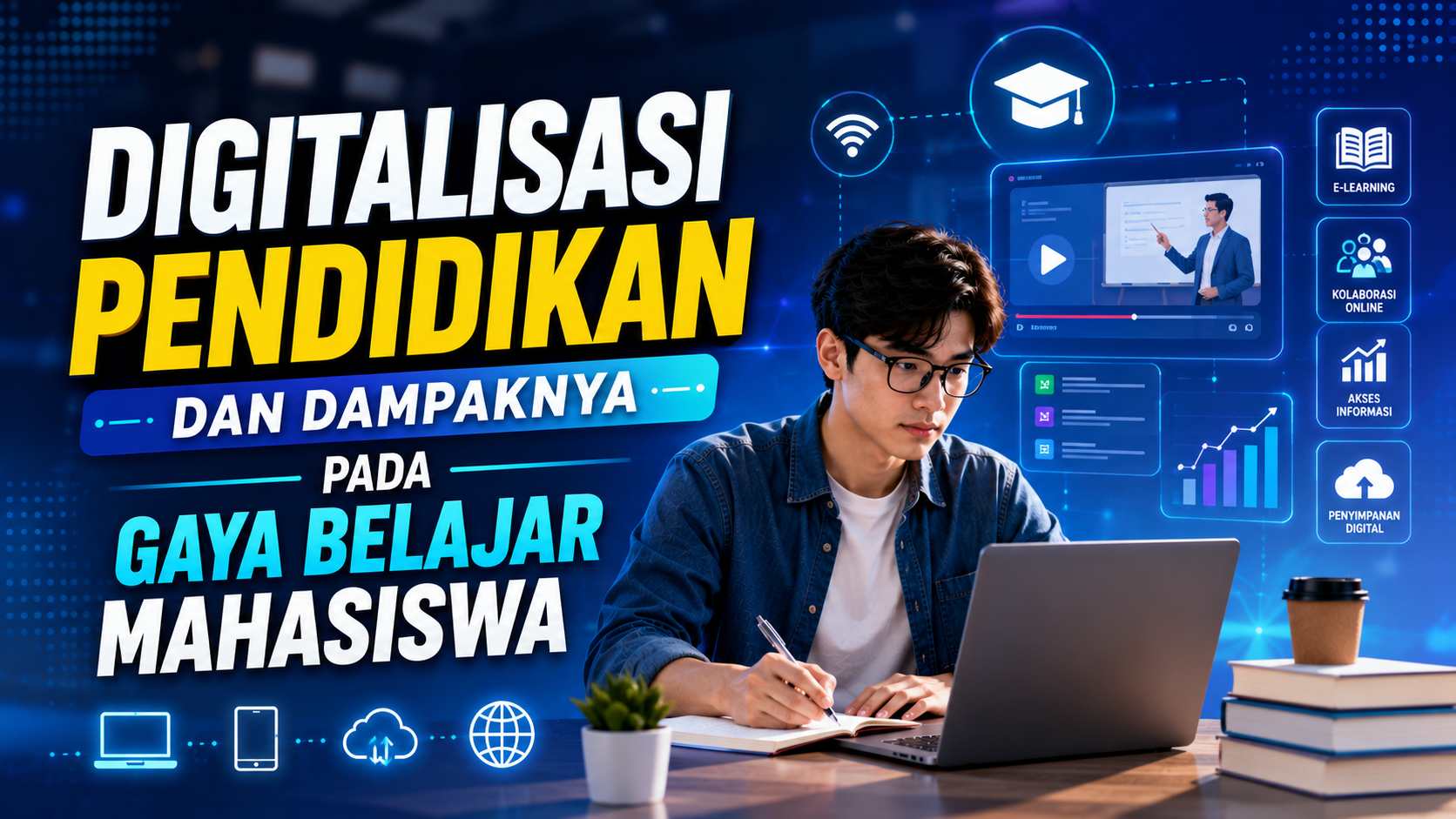 Digitalisasi Pendidikan dan Dampaknya pada Gaya Belajar Mahasiswa