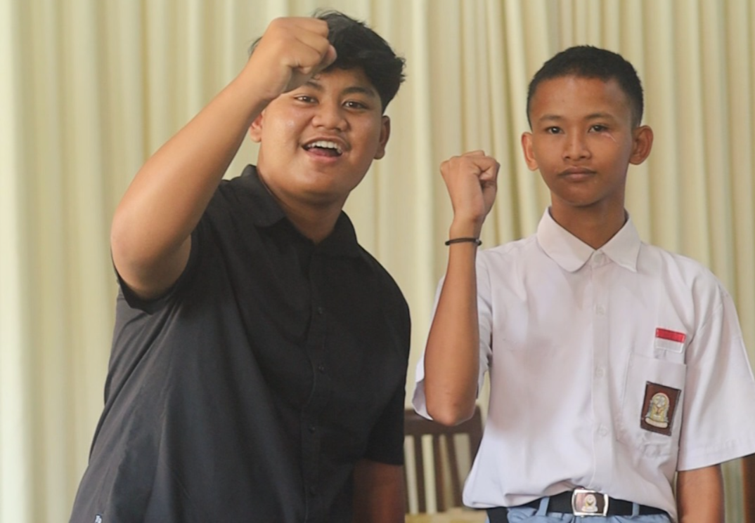 M. Yusuf Haikal Siswa SMA Negeri 1 Semarang Tunjukkan Jiwa Inklusi dalam Kegiatan Sosialisasi dan Asesmen Kerja di SLB Negeri Sukoharjo