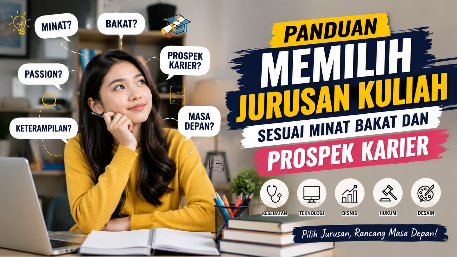 Panduan Memilih Jurusan Kuliah Sesuai Minat Bakat dan Prospek Karier
