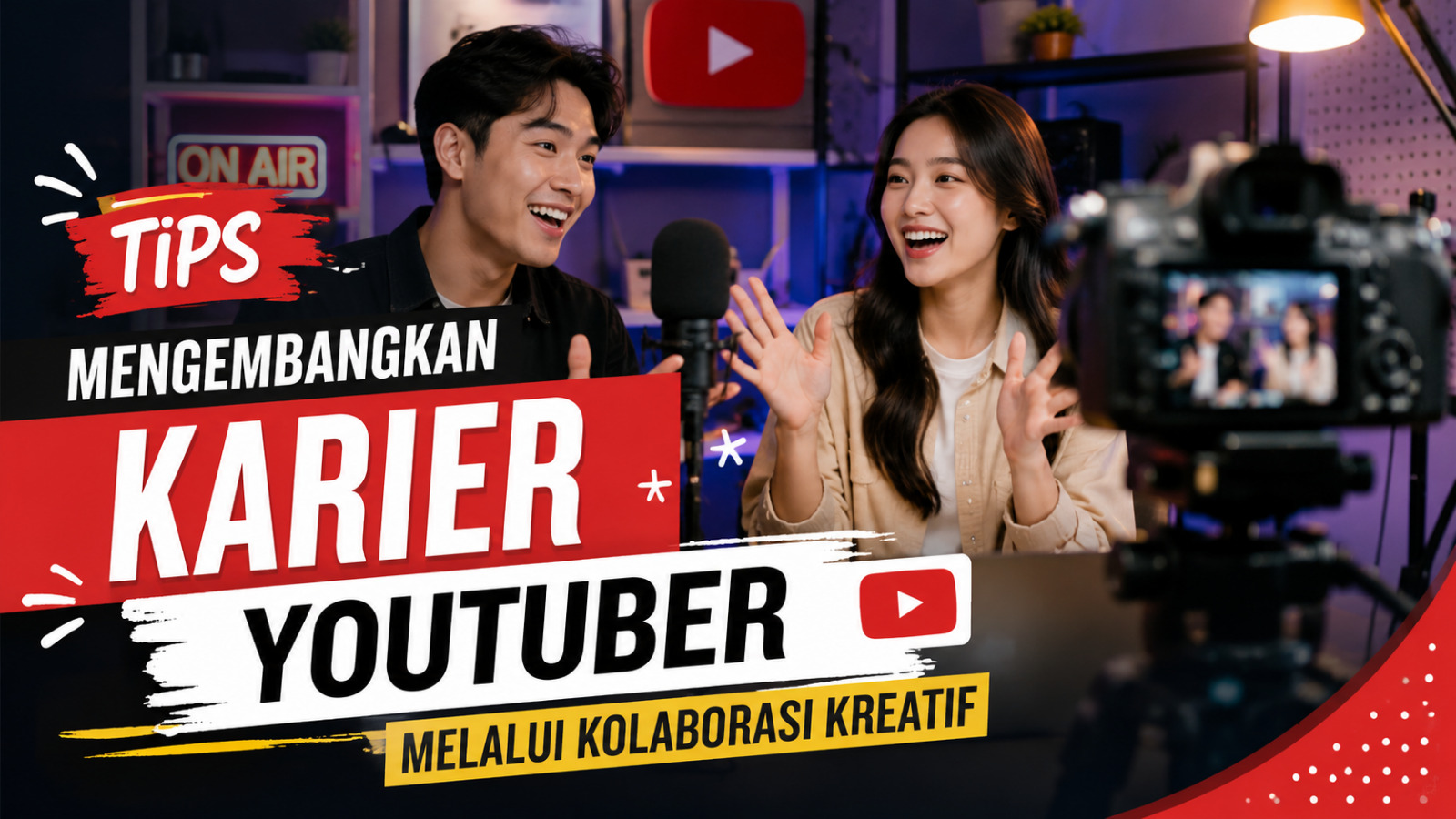 Tips Mengembangkan Karier YouTuber Melalui Kolaborasi Kreatif