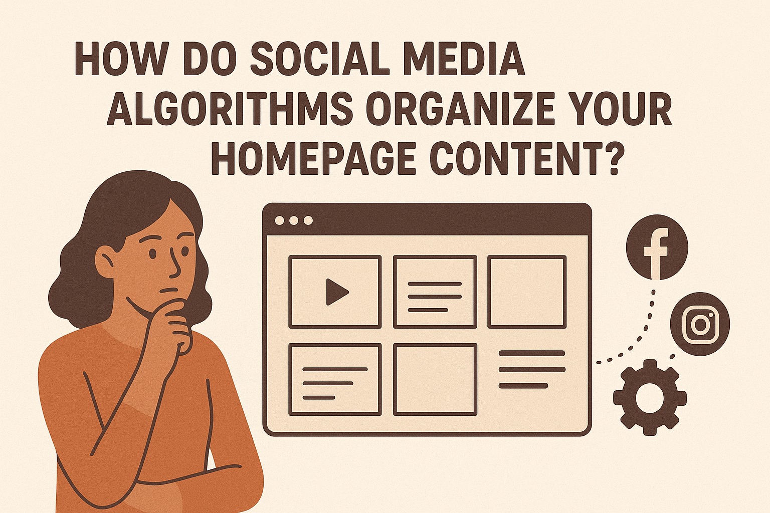 How Do Social Media Algorithms Organize Your Homepage Content?
