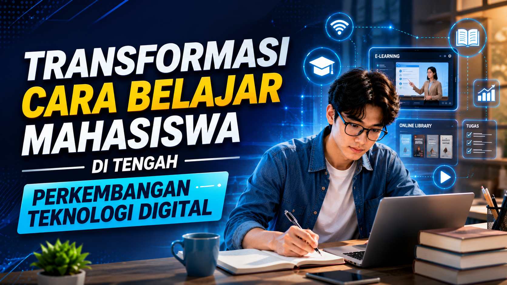 Transformasi Cara Belajar Mahasiswa di Tengah Perkembangan Teknologi Digital