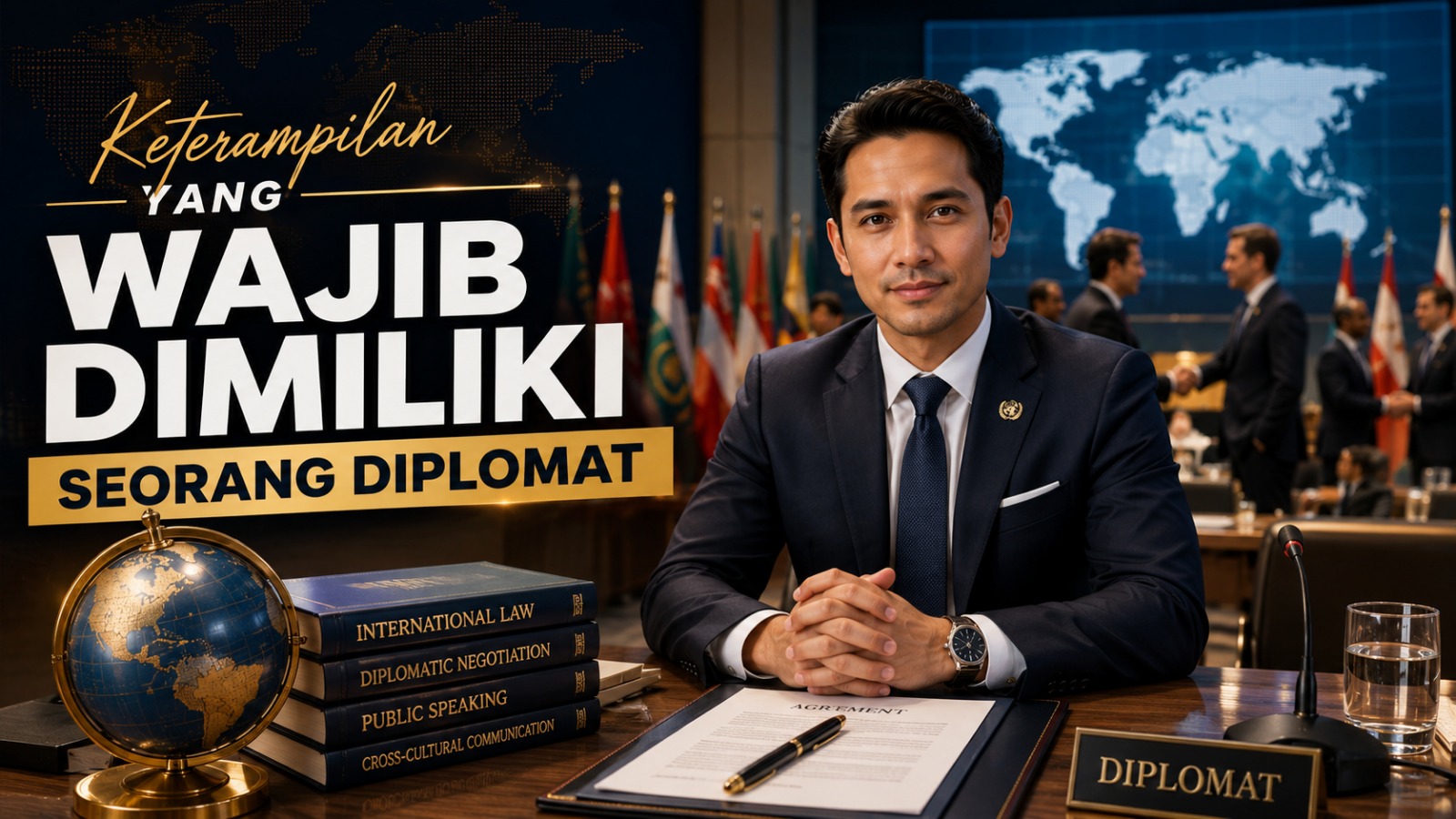 Keterampilan yang Wajib Dimiliki Seorang Diplomat