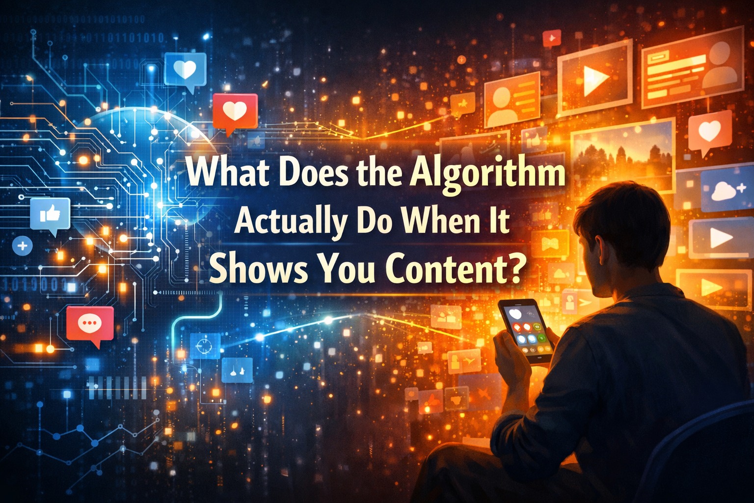 What Does the Algorithm Actually Do When It Shows You Content?