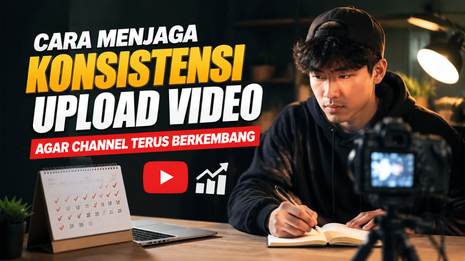 Cara Menjaga Konsistensi Upload Video agar Channel Terus Berkembang