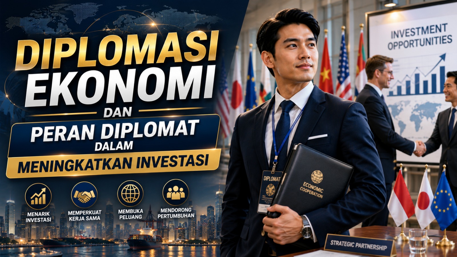Diplomasi Ekonomi dan Peran Diplomat dalam Meningkatkan Investasi