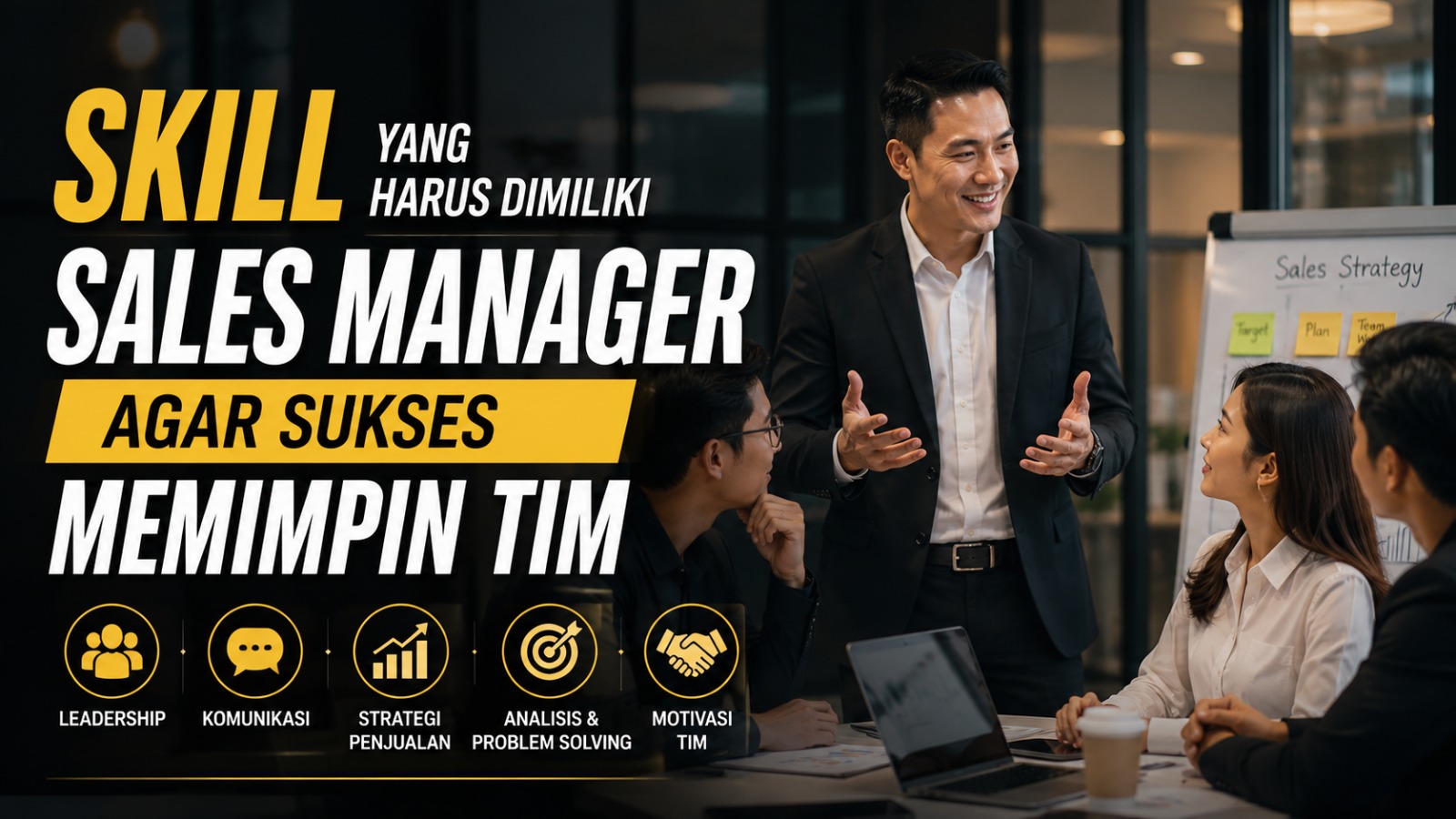 Skill yang Harus Dimiliki Sales Manager agar Sukses Memimpin Tim