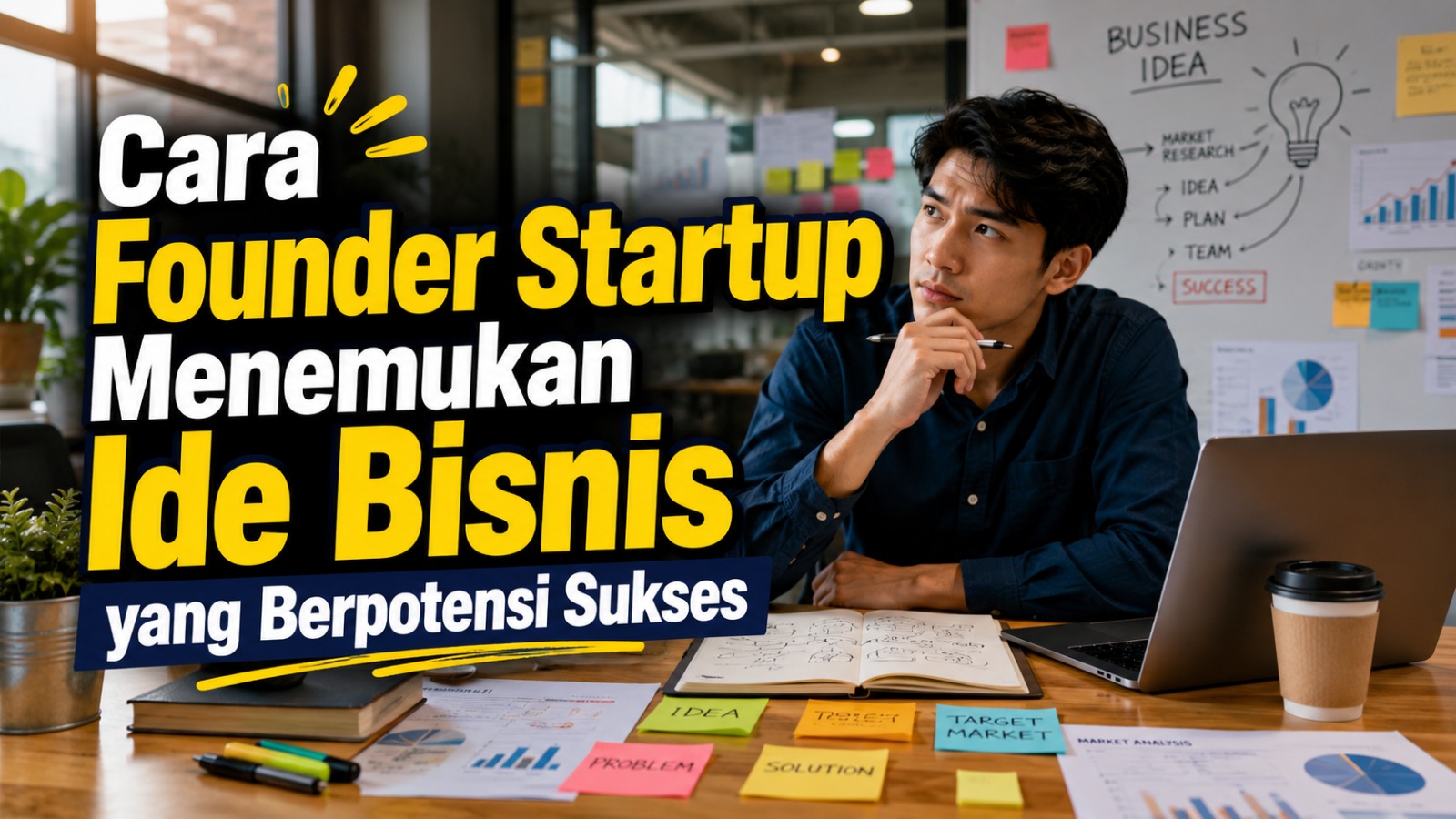Cara Founder Startup Menemukan Ide Bisnis yang Berpotensi Sukses