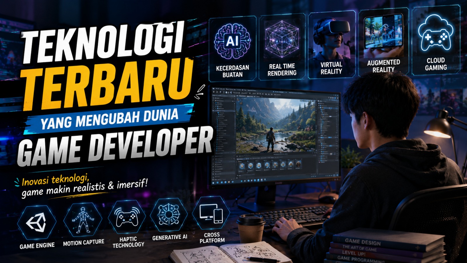 Teknologi Terbaru yang Mengubah Dunia Game Developer