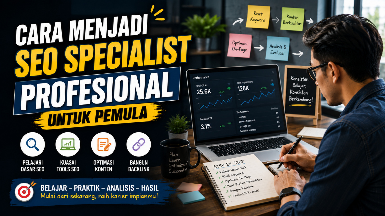 Cara Menjadi SEO Specialist Profesional untuk Pemula