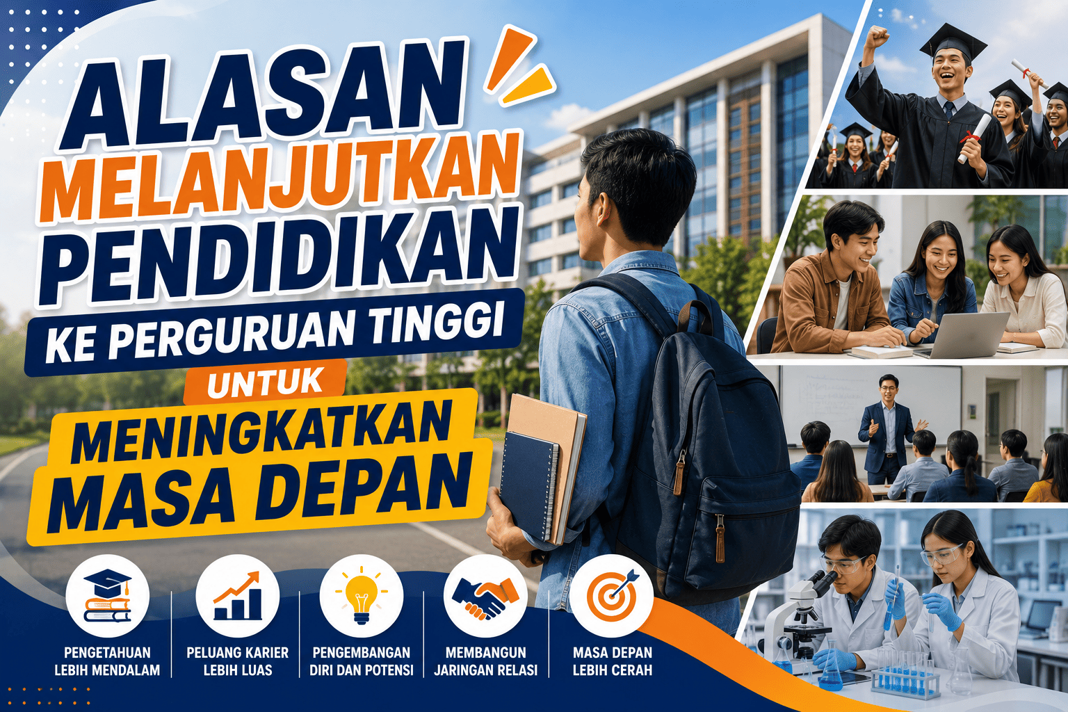 Alasan Melanjutkan Pendidikan ke Perguruan Tinggi untuk Meningkatkan Masa Depan
