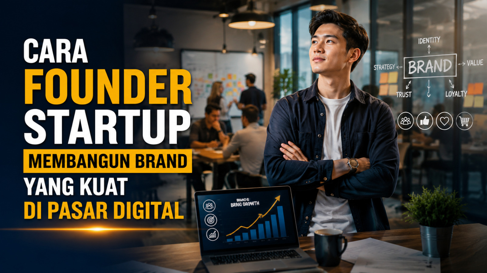 Cara Founder Startup Membangun Brand yang Kuat di Pasar Digital