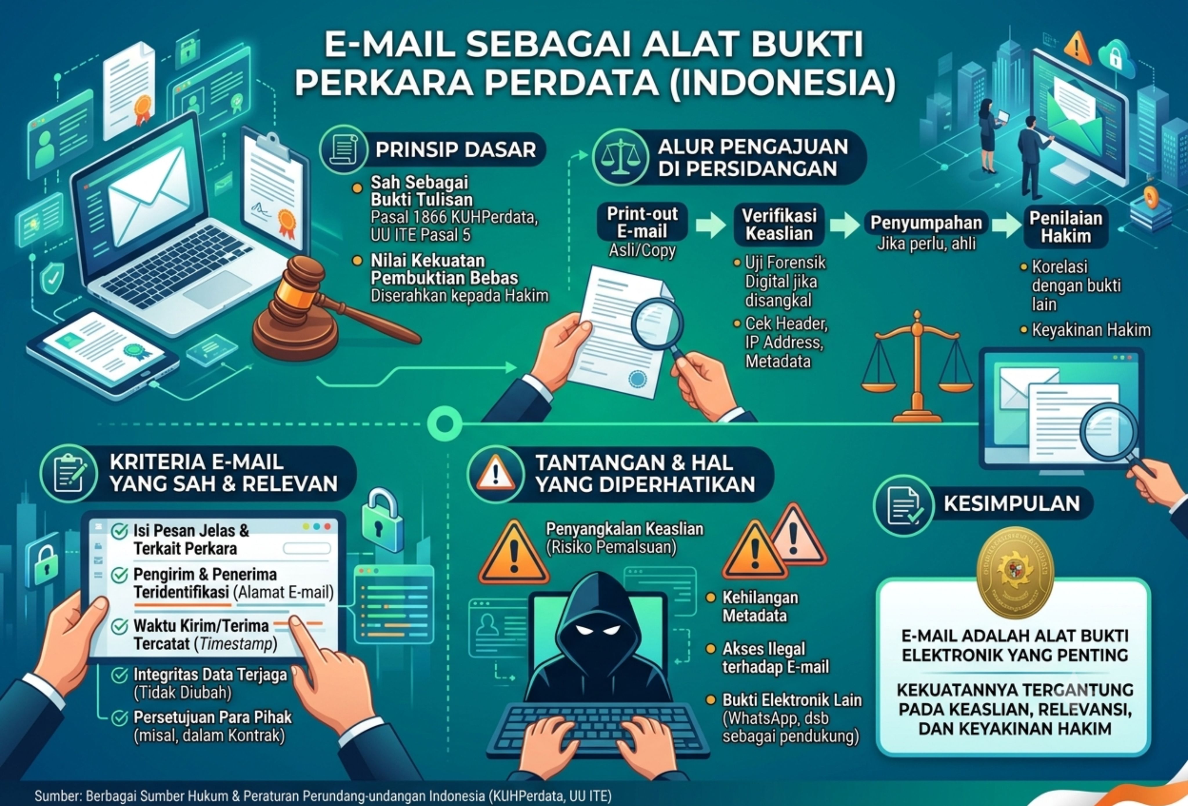 E-mail Sebagai Alat Bukti dalam Perkara Perdata