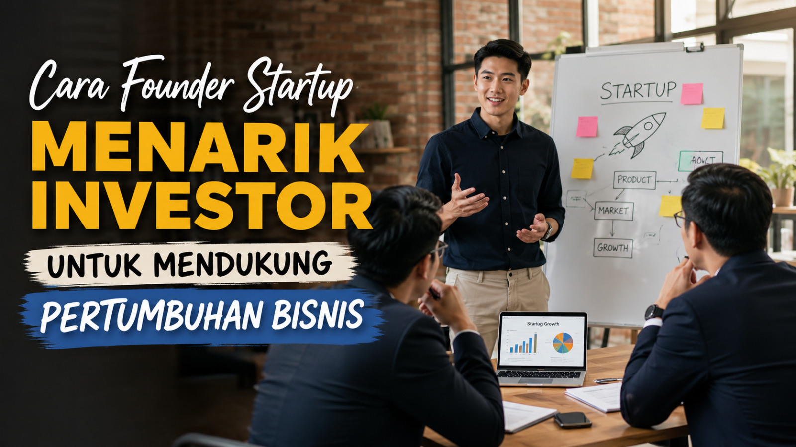 Cara Founder Startup Menarik Investor untuk Mendukung Pertumbuhan Bisnis