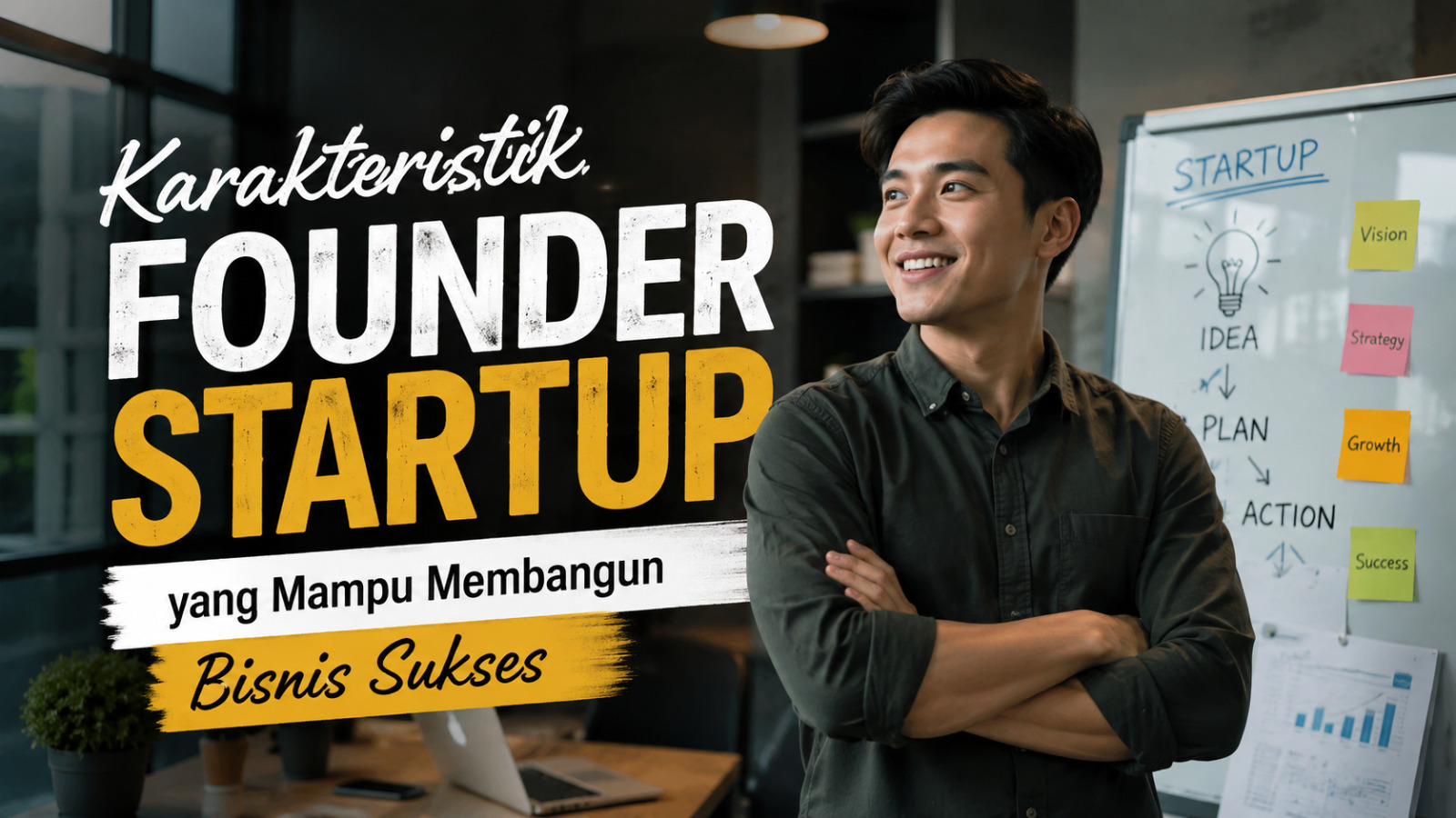 Karakteristik Founder Startup yang Mampu Membangun Bisnis Sukses