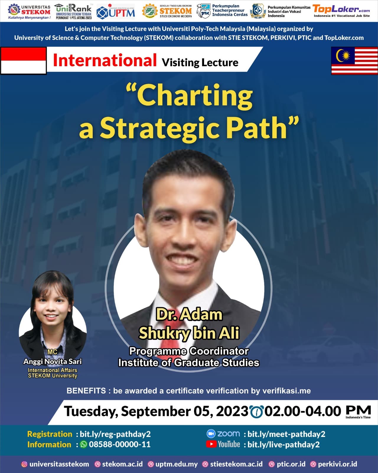 INTERNATIONAL VISITING LECTURE Charting a Strategic Path