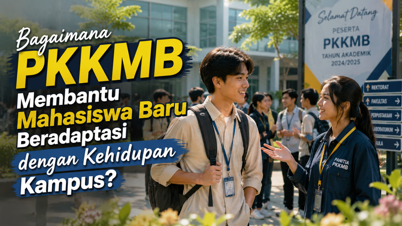 Bagaimana PKKMB Membantu Mahasiswa Baru Beradaptasi dengan Kehidupan Kampus?