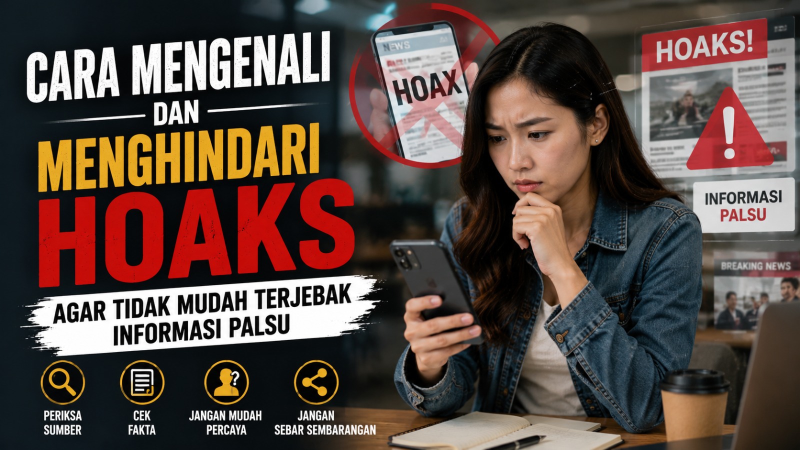 Cara Mengenali dan Menghindari Hoaks agar Tidak Mudah Terjebak Informasi Palsu