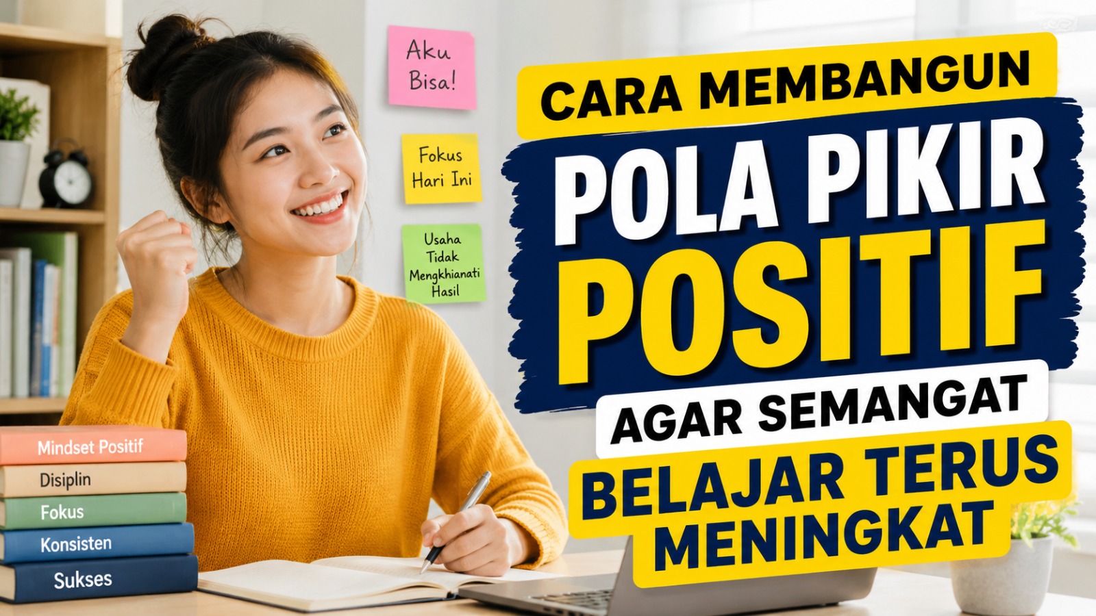 Cara Membangun Pola Pikir Positif agar Semangat Belajar Terus Meningkat