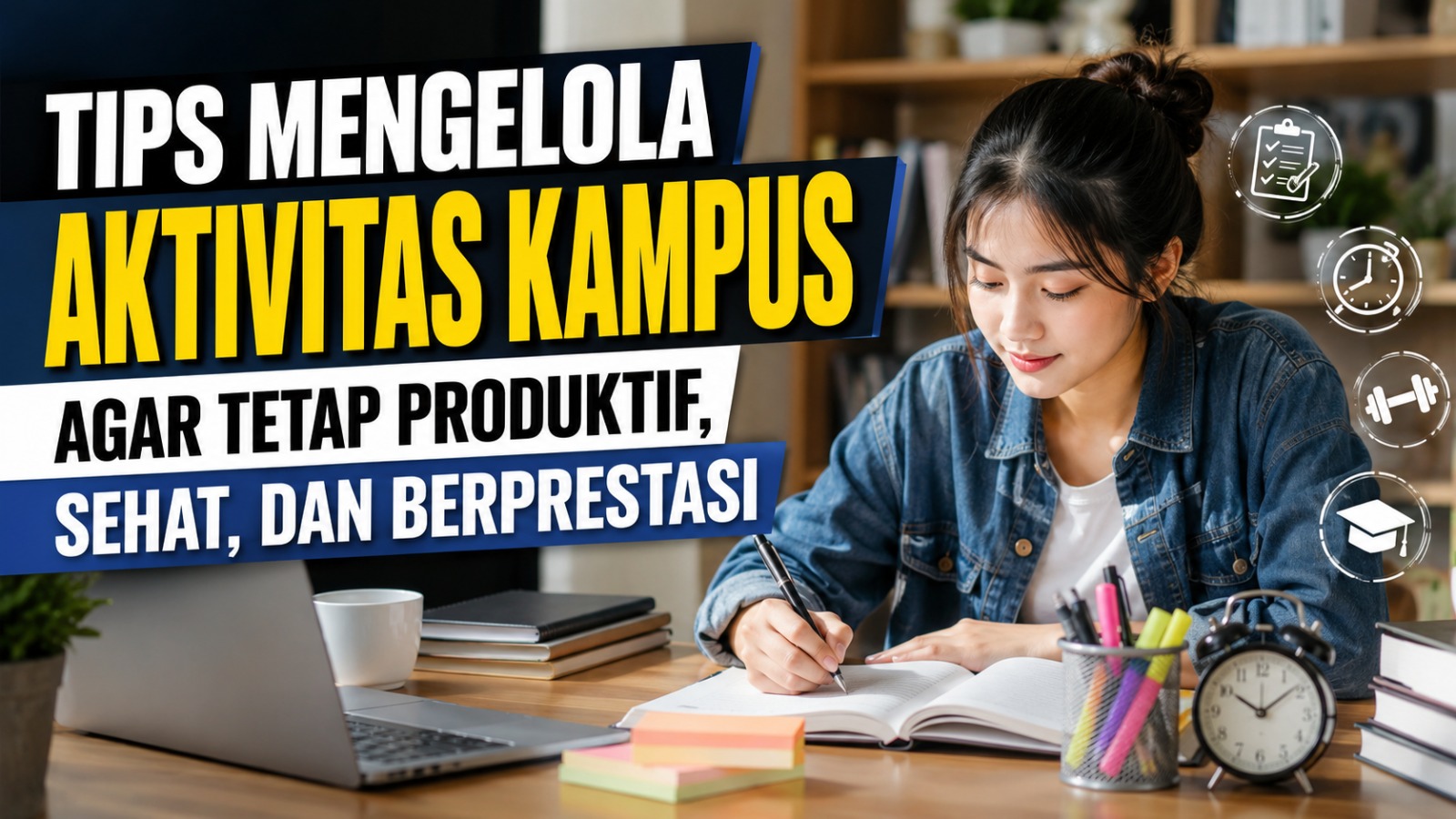 Tips Mengelola Aktivitas Kampus agar Tetap Produktif Sehat dan Berprestasi