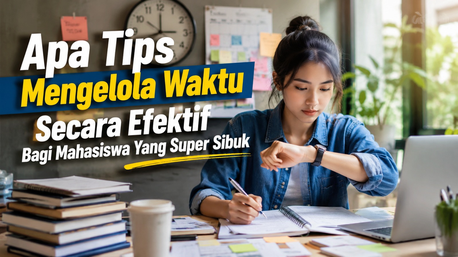 Tips Mengelola Waktu Secara Efektif Bagi Mahasiswa Yang Super Sibuk