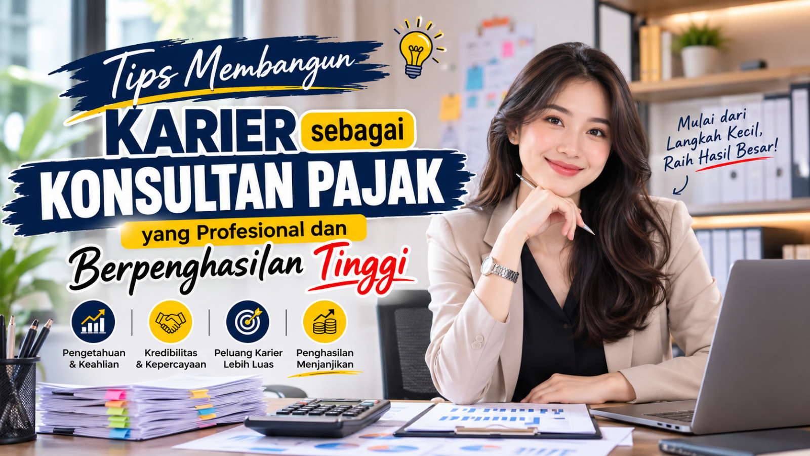Tips Membangun Karier sebagai Konsultan Pajak yang Profesional dan Berpenghasilan Tinggi