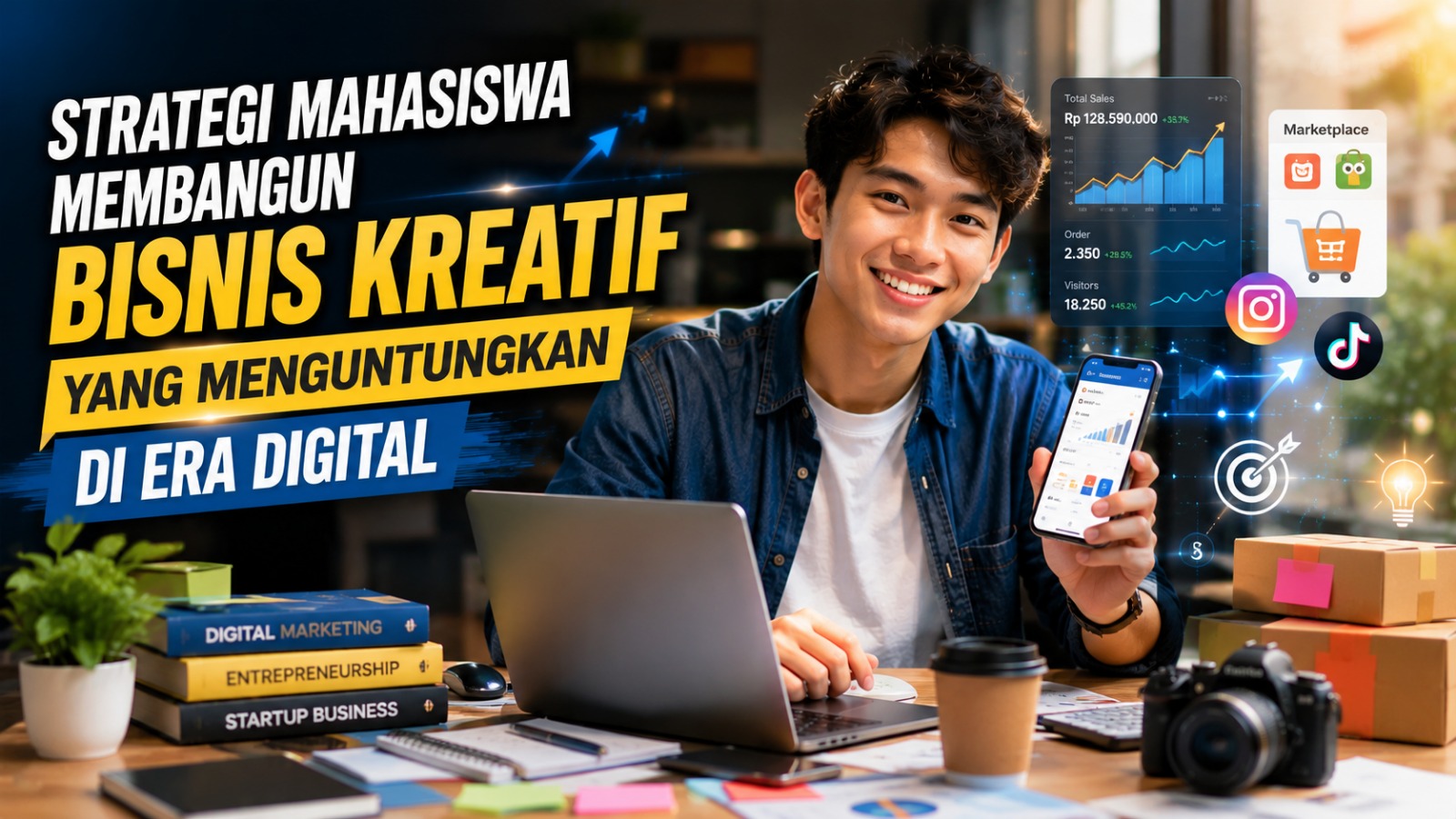 Strategi Mahasiswa Membangun Bisnis Kreatif Yang Menguntungkan Di Era Digital