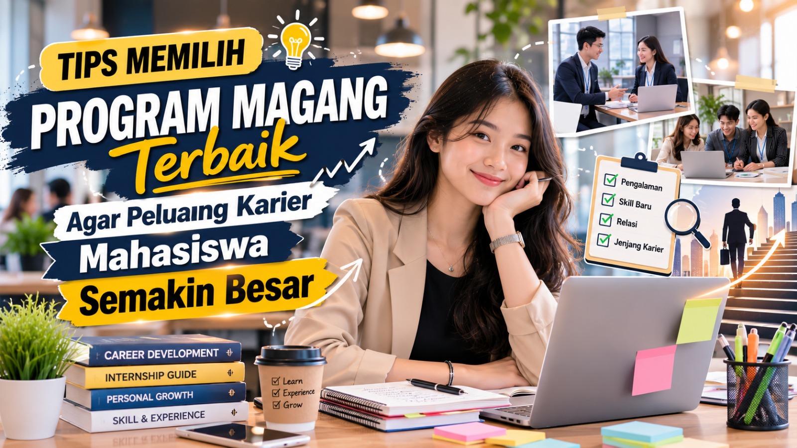 Tips Memilih Program Magang Terbaik Agar Peluang Karier Mahasiswa Semakin Besar