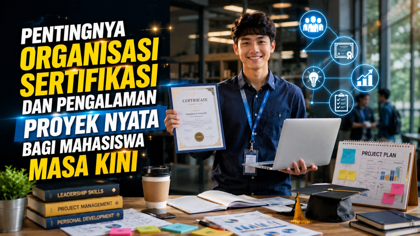 Pentingnya Organisasi Sertifikasi Dan Pengalaman Proyek Nyata Bagi Mahasiswa Masa Kini