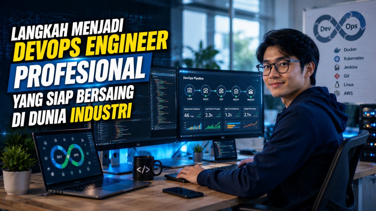 Langkah Menjadi DevOps Engineer Profesional Yang Siap Bersaing Di Dunia Industri