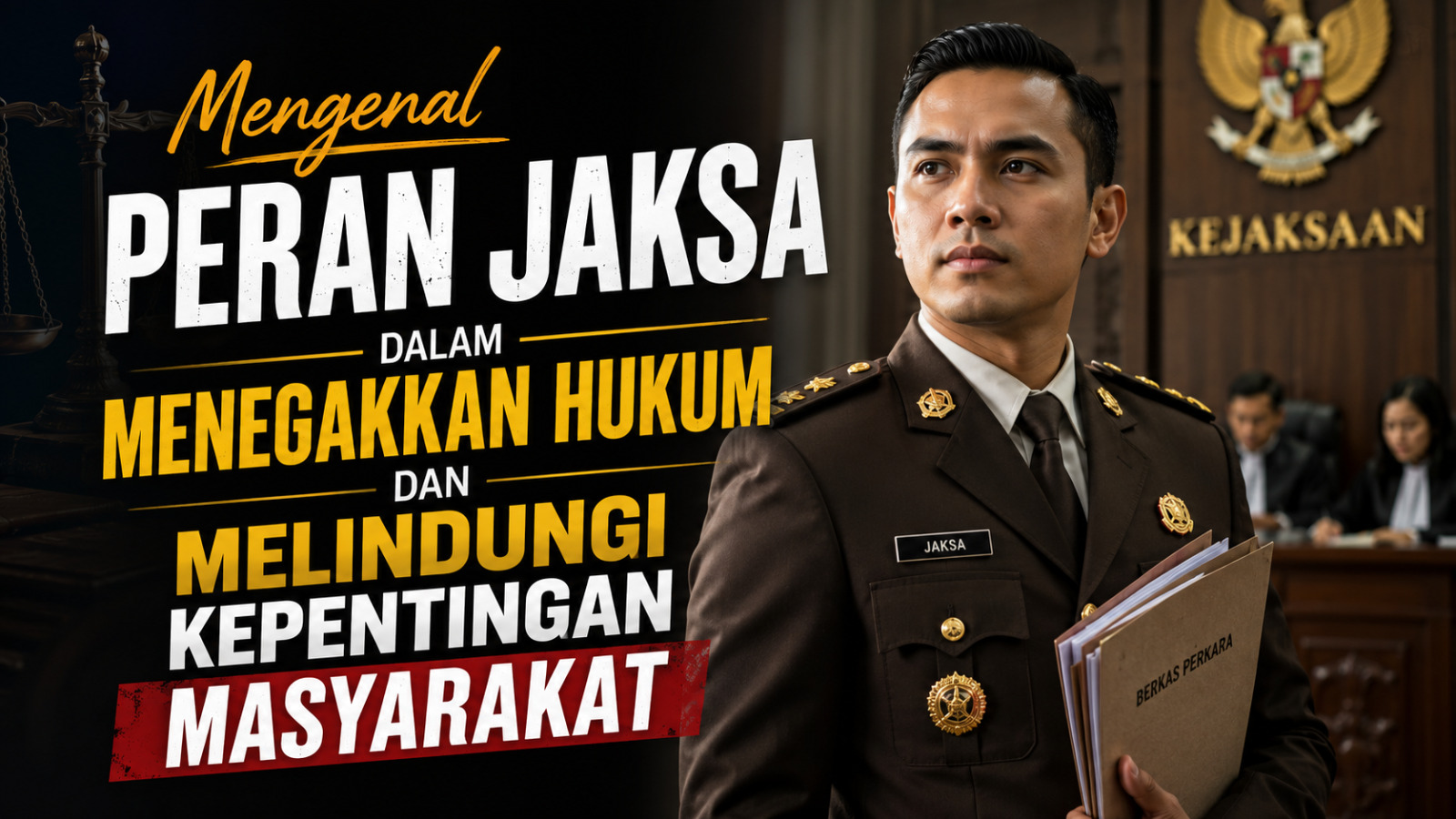 Mengenal Peran Jaksa dalam Menegakkan Hukum dan Melindungi Kepentingan Masyarakat