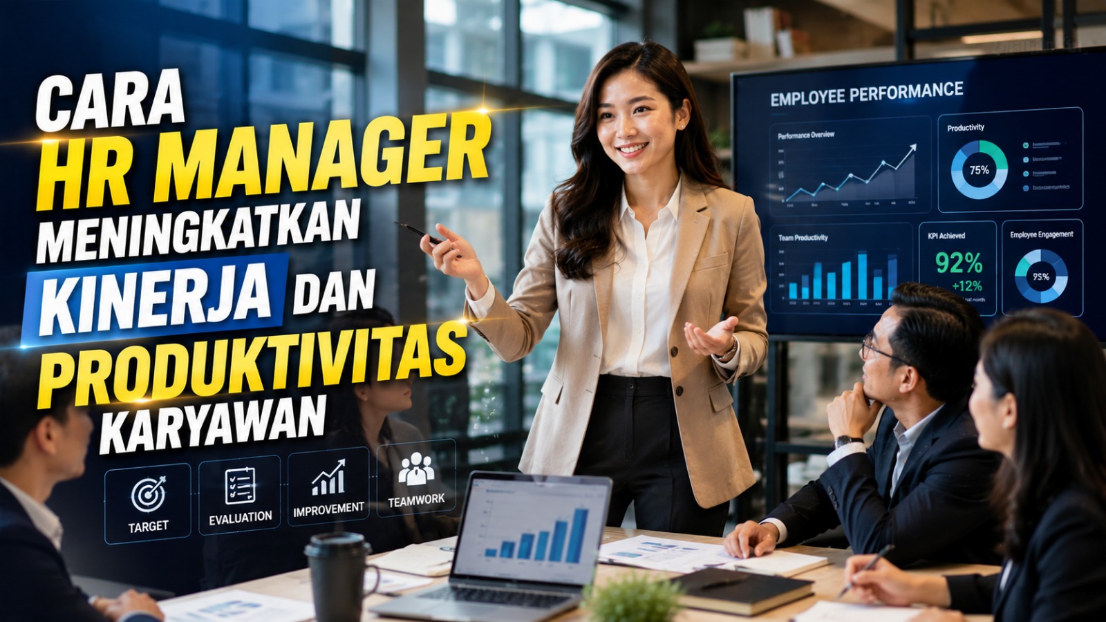 Cara HR Manager Meningkatkan Kinerja Dan Produktivitas Karyawan