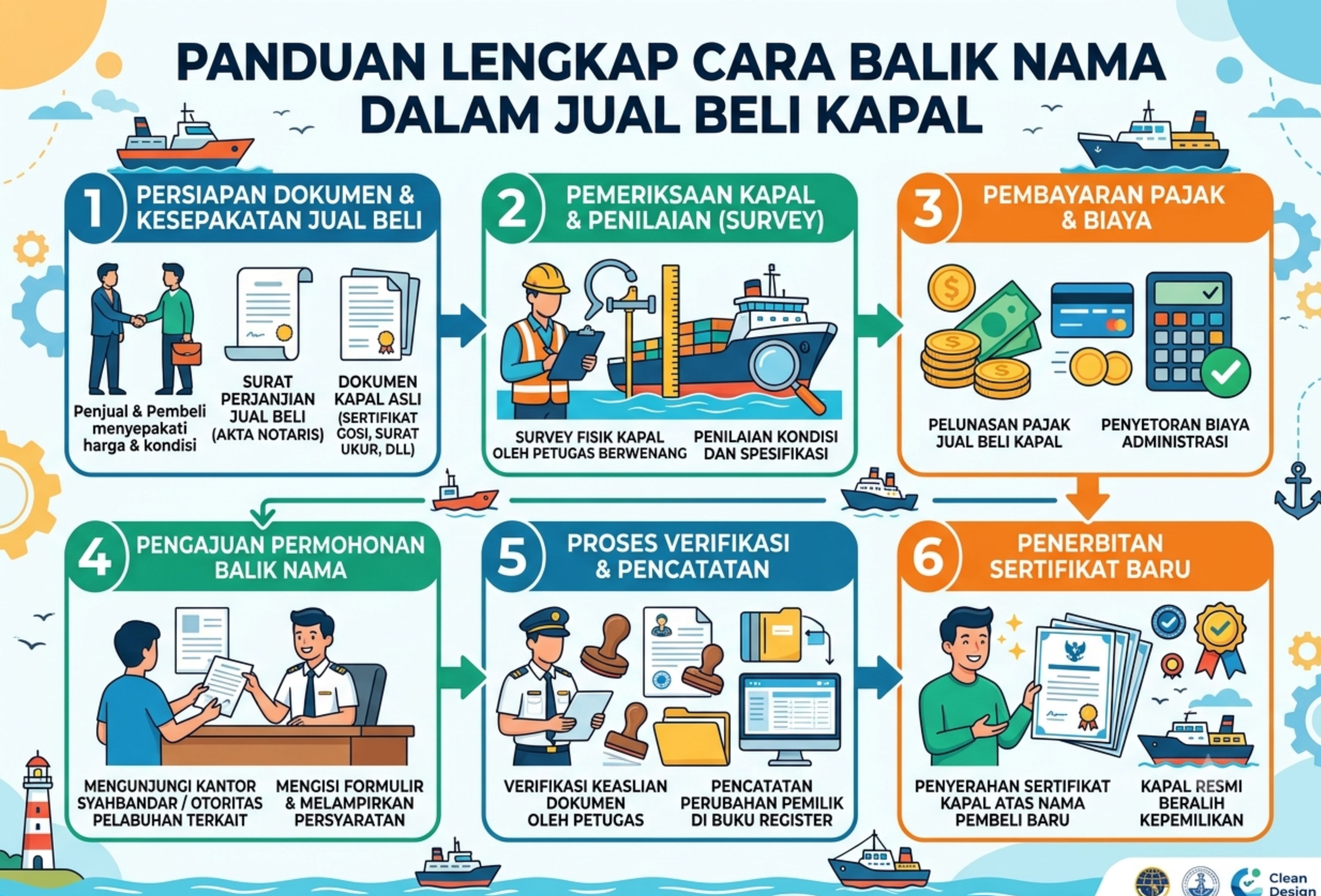 Cara Balik Nama dalam Jual Beli Kapal