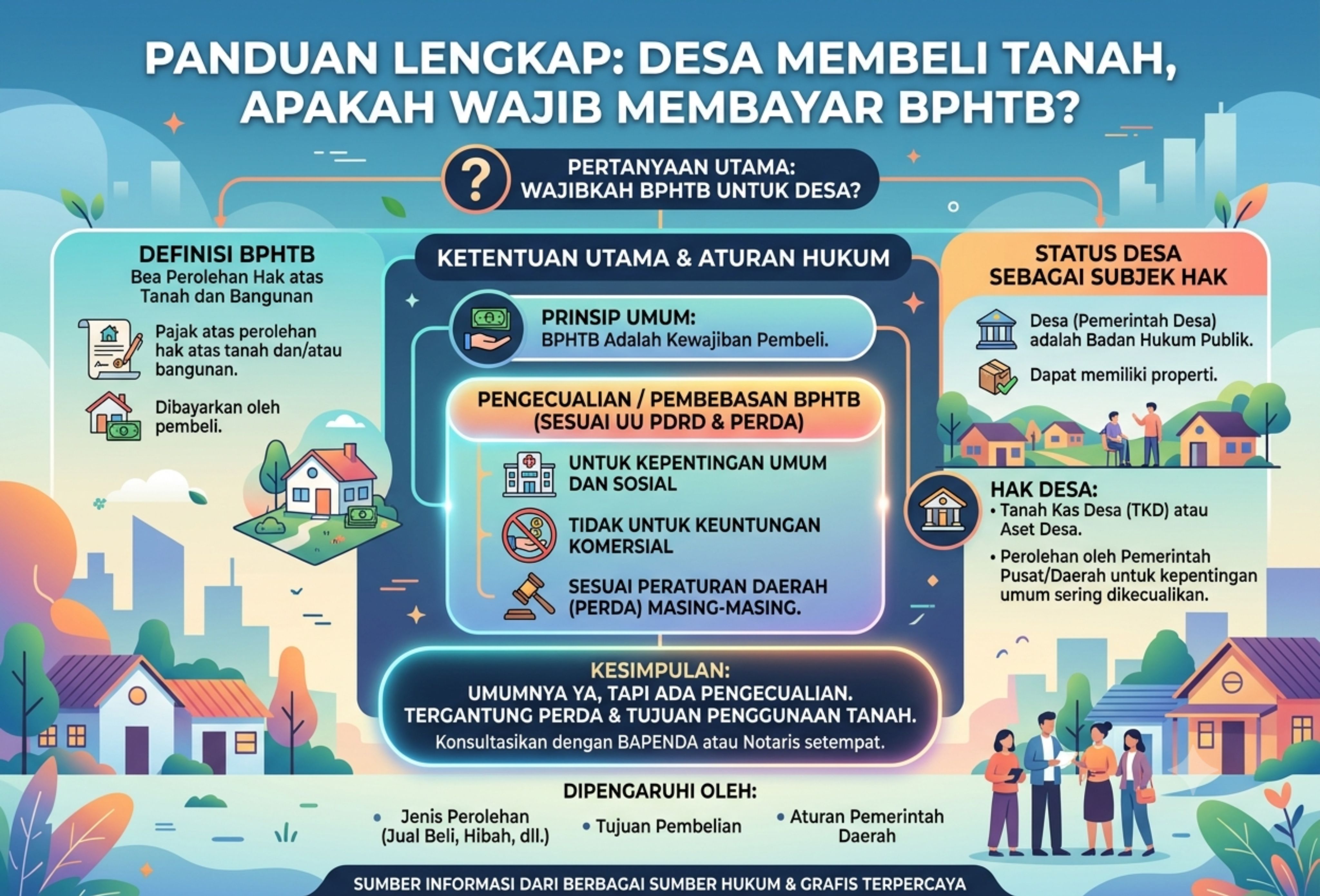 Desa Membeli Tanah Apakah Wajib Membayar BPHTB