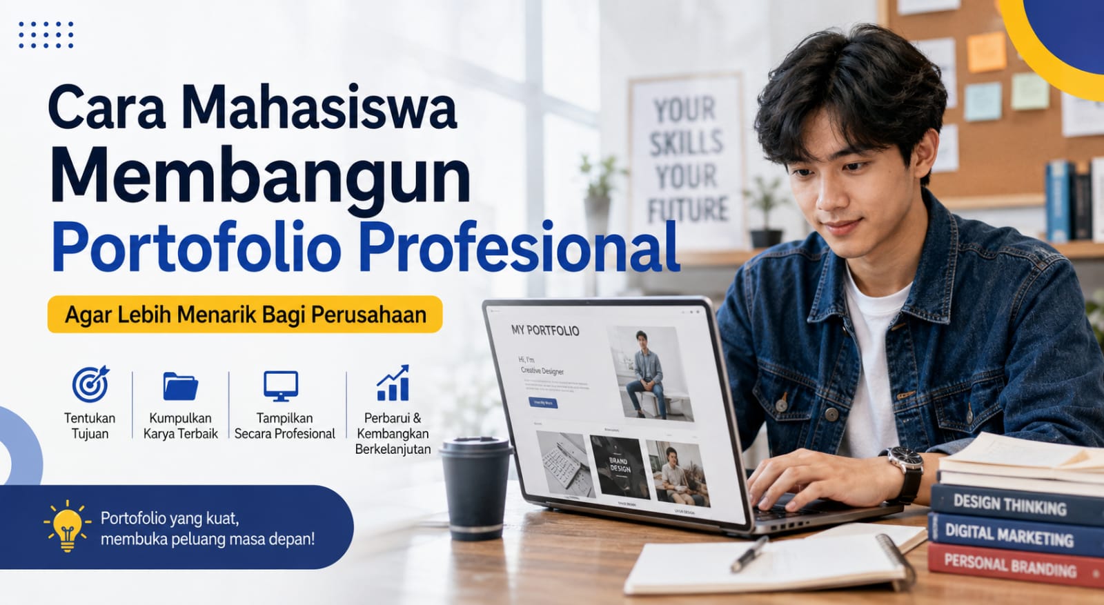 Cara Mahasiswa Membangun Portofolio Profesional Agar Lebih Menarik Bagi Perusahaan