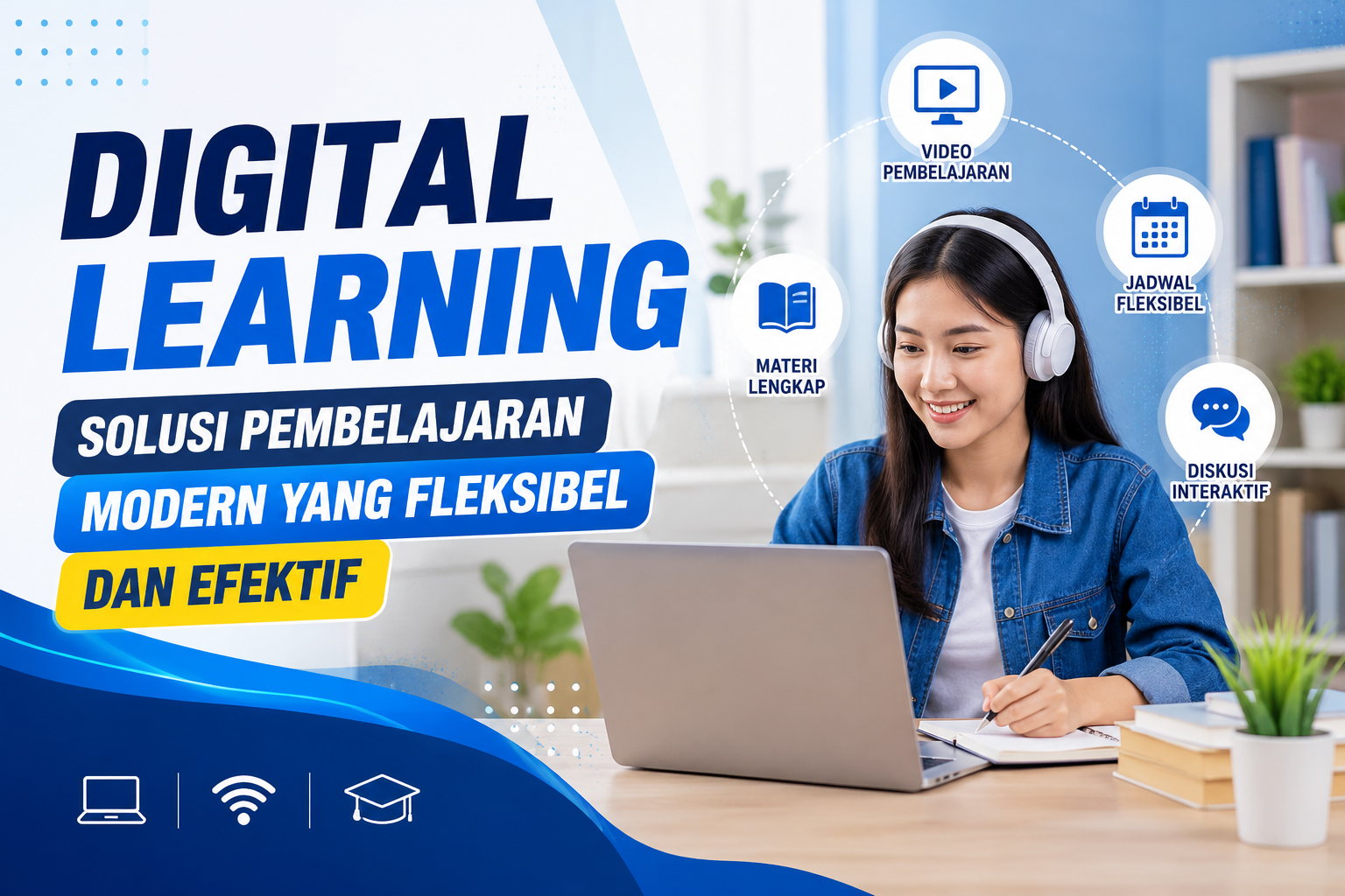 Digital Learning Solusi Pembelajaran Modern yang Fleksibel dan Efektif