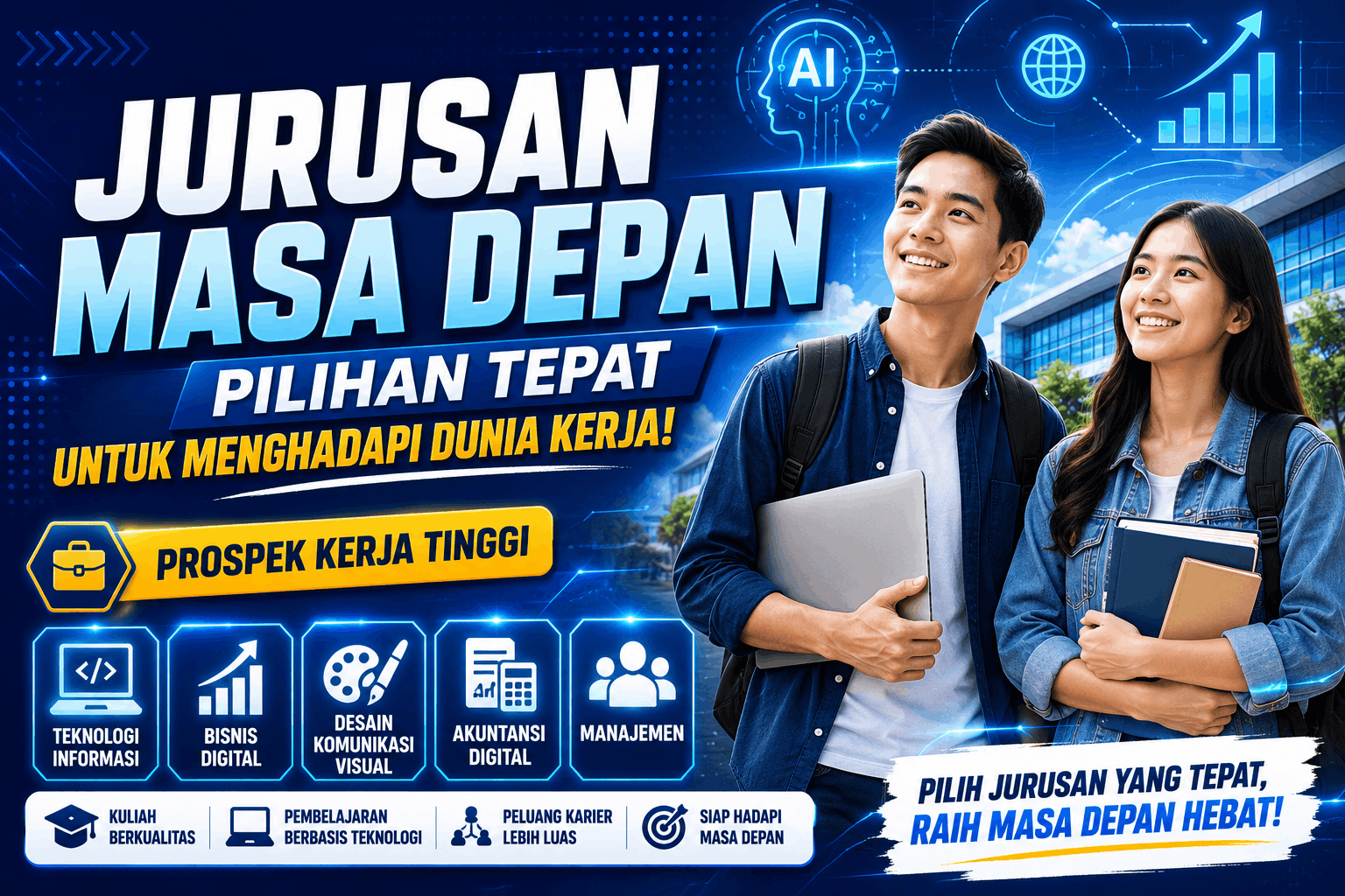 Jurusan Masa Depan Menjadi Pilihan Tepat untuk Menghadapi Dunia Kerja