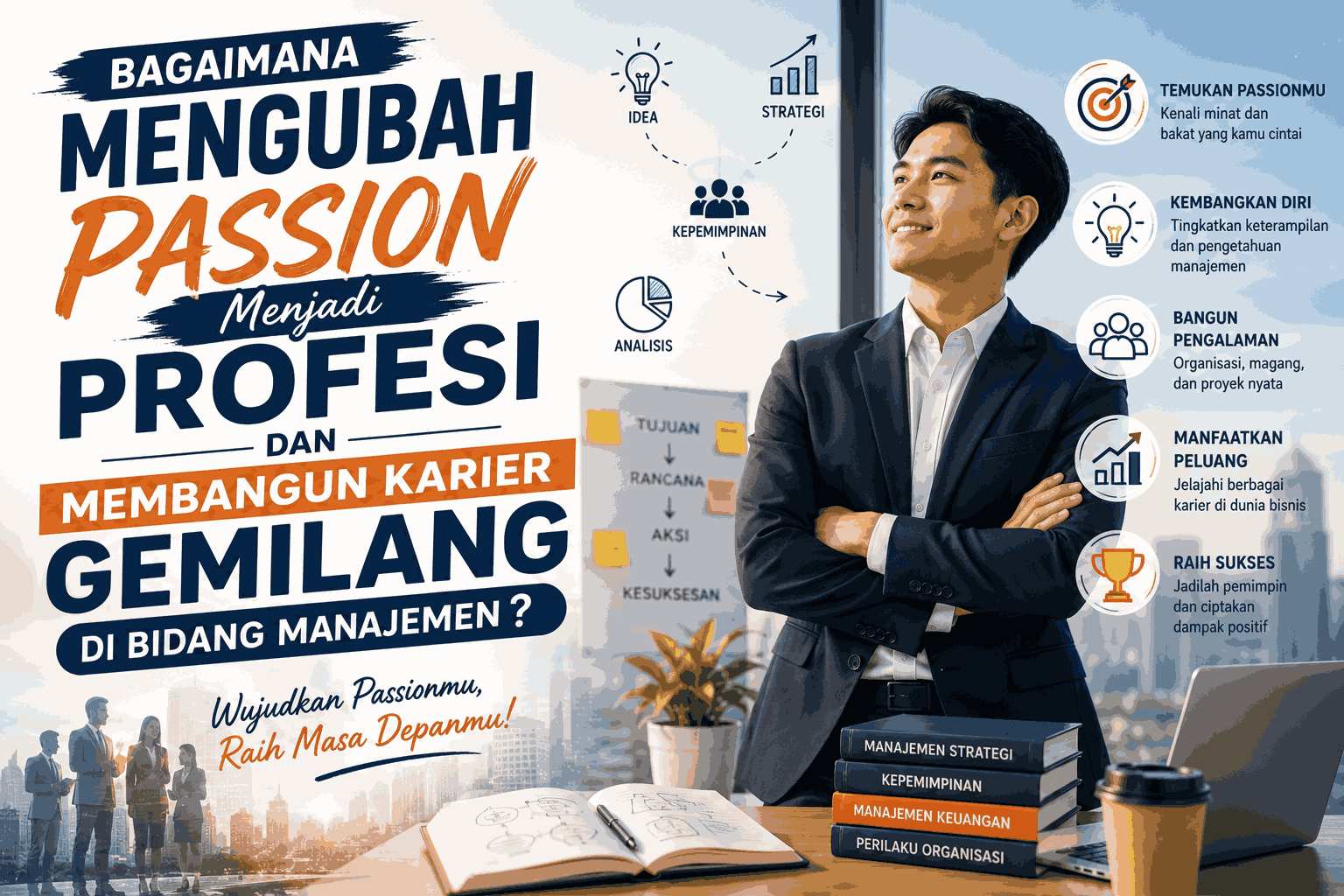Apa Saja Strategi Mahasiswa Manajemen Dalam Mempersiapkan Diri Menjadi Pemimpin Masa Depan?