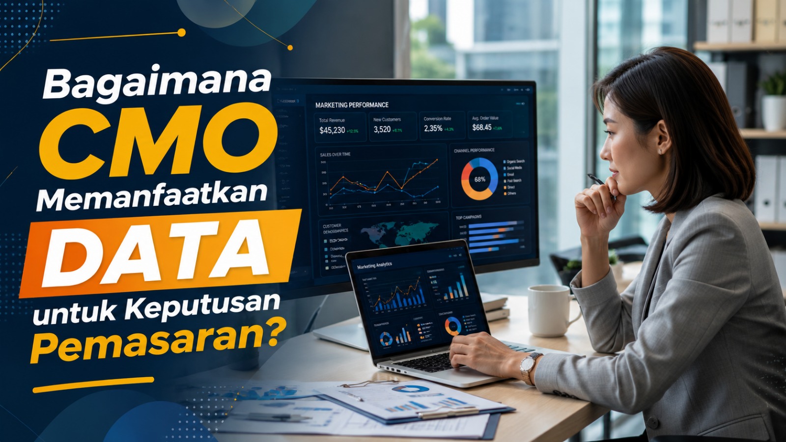 Bagaimana CMO Memanfaatkan Data untuk Keputusan Pemasaran?