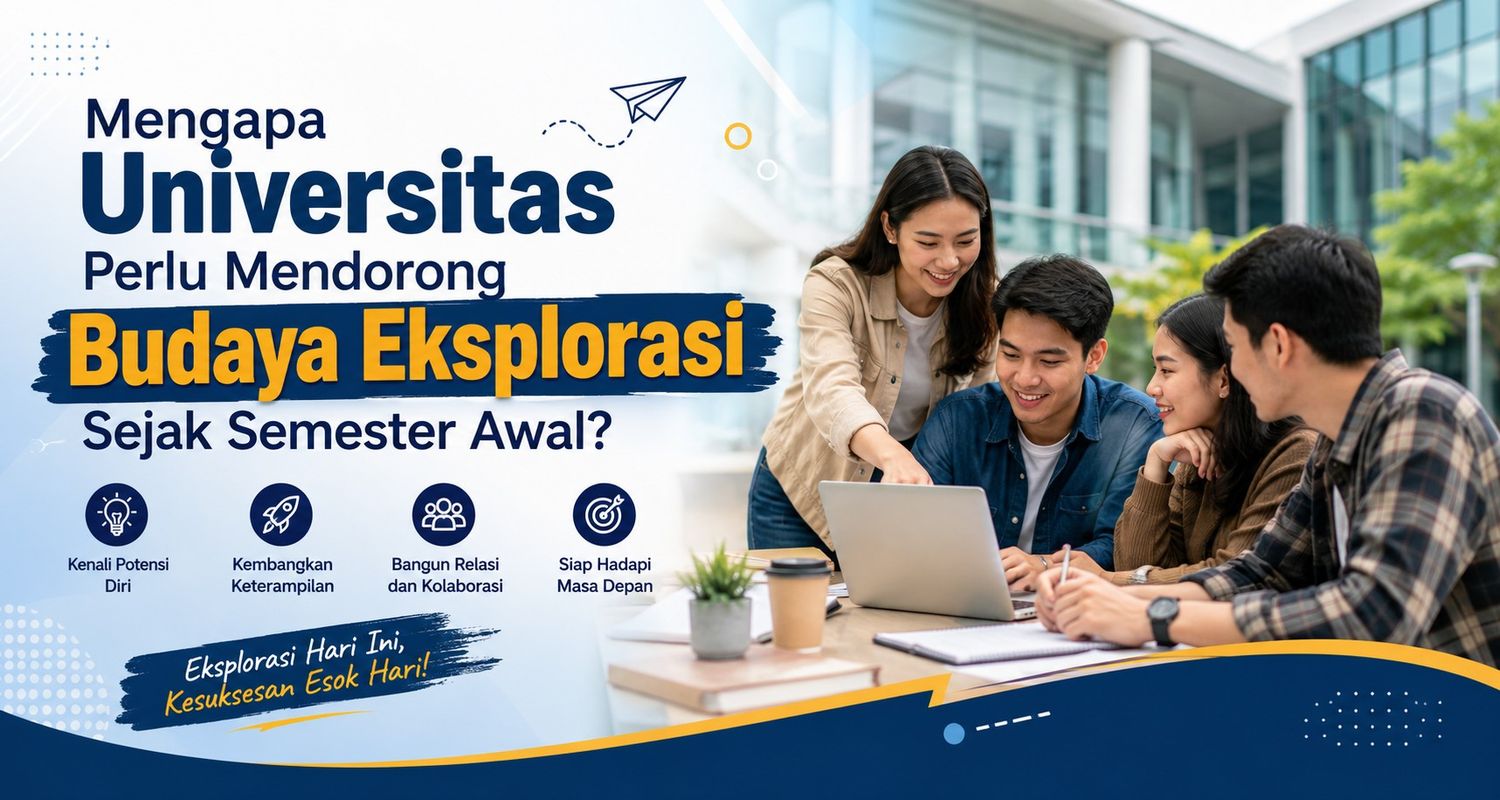 Mengapa Universitas Perlu Mendorong Budaya Eksplorasi Sejak Semester Awal?
