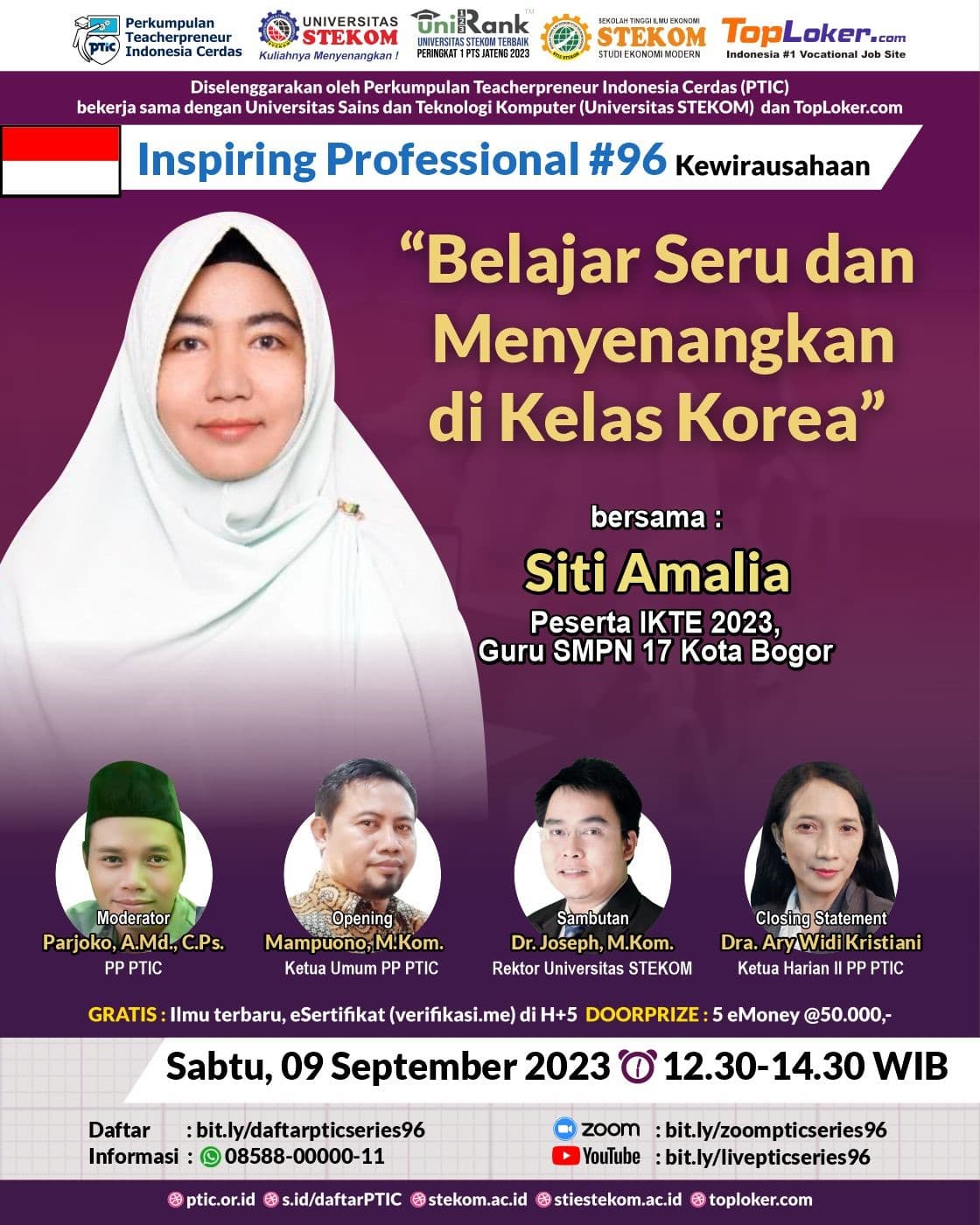 Inspiring Professional  Belajar Seru dan Menyenangkan di Kelas Korea