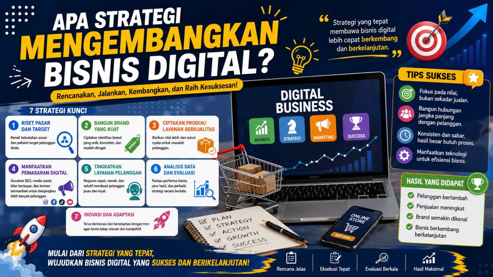 Apa Strategi Mengembangkan Bisnis Digital?