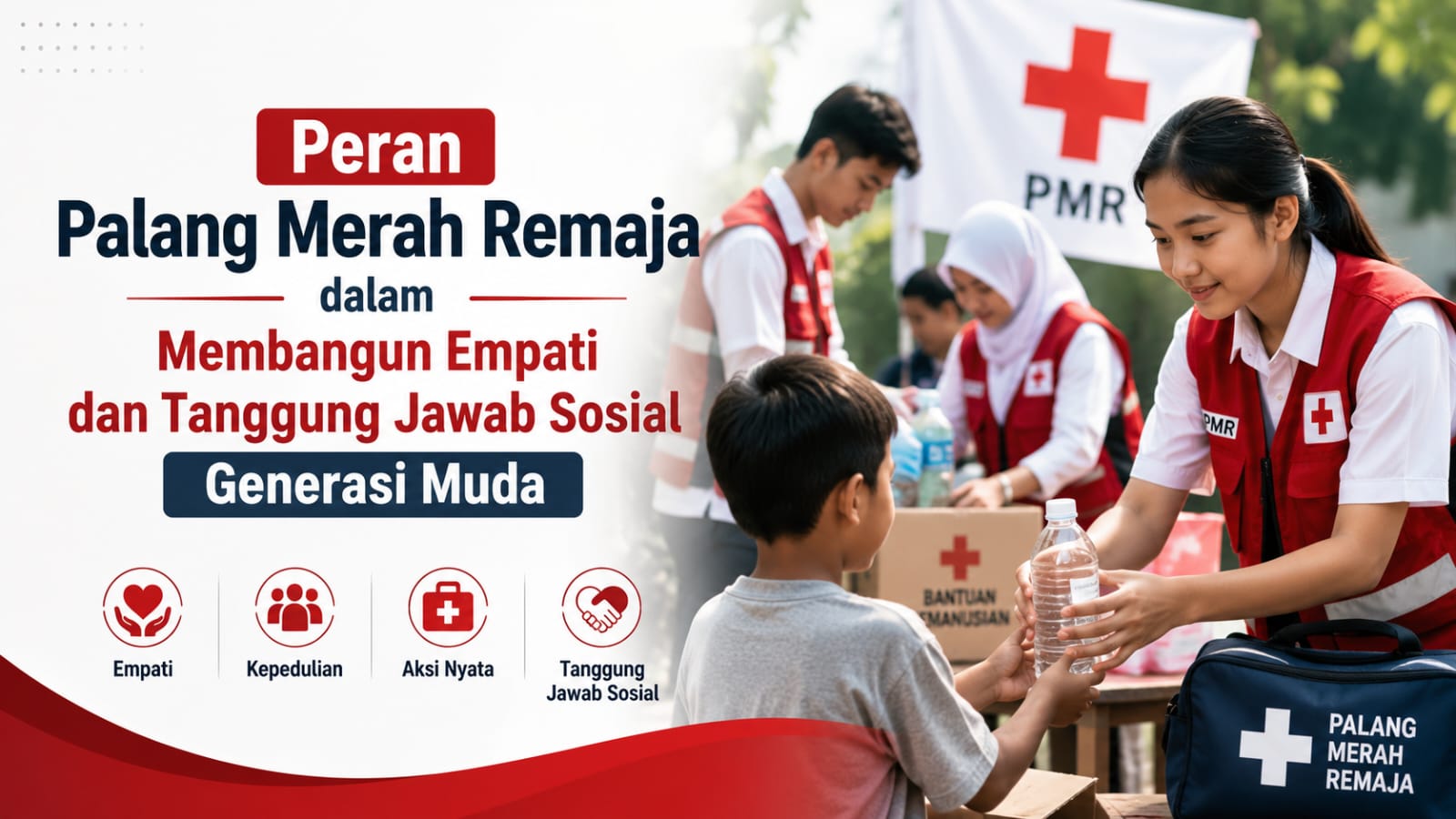 Peran Palang Merah Remaja dalam Membangun Empati dan Tanggung Jawab Sosial Generasi Muda