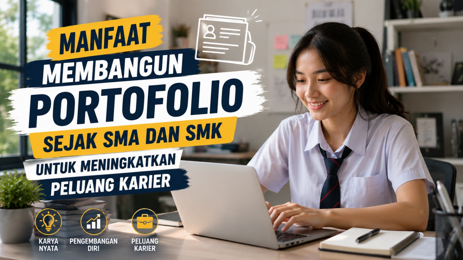 Manfaat Membangun Portofolio Sejak SMA dan SMK untuk Meningkatkan Peluang Karier