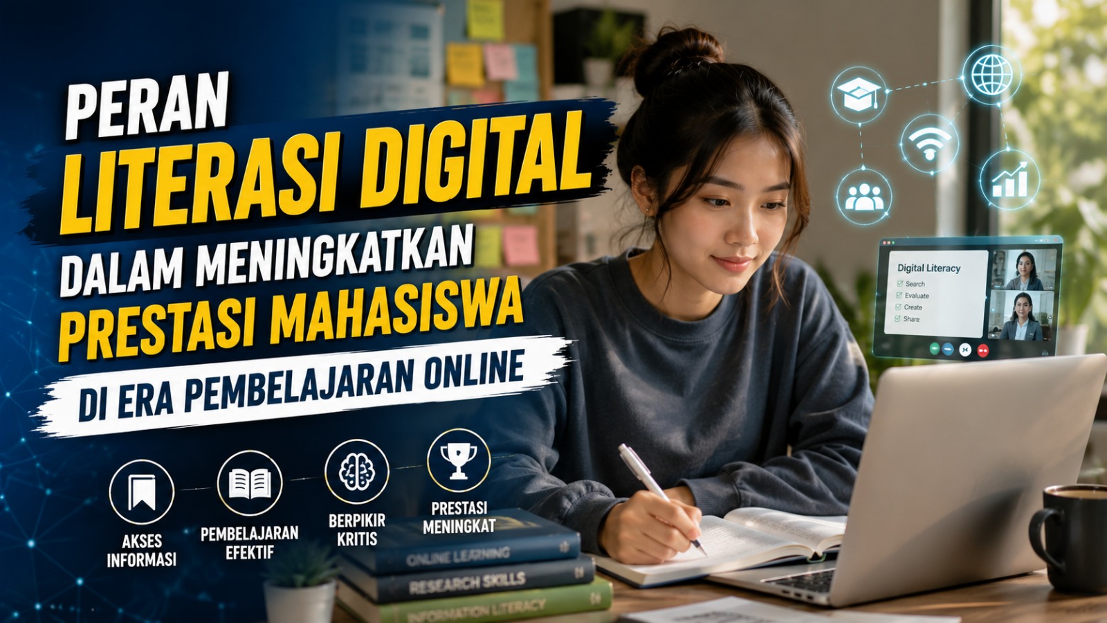 Peran Literasi Digital dalam Meningkatkan Prestasi Mahasiswa di Era Pembelajaran Online