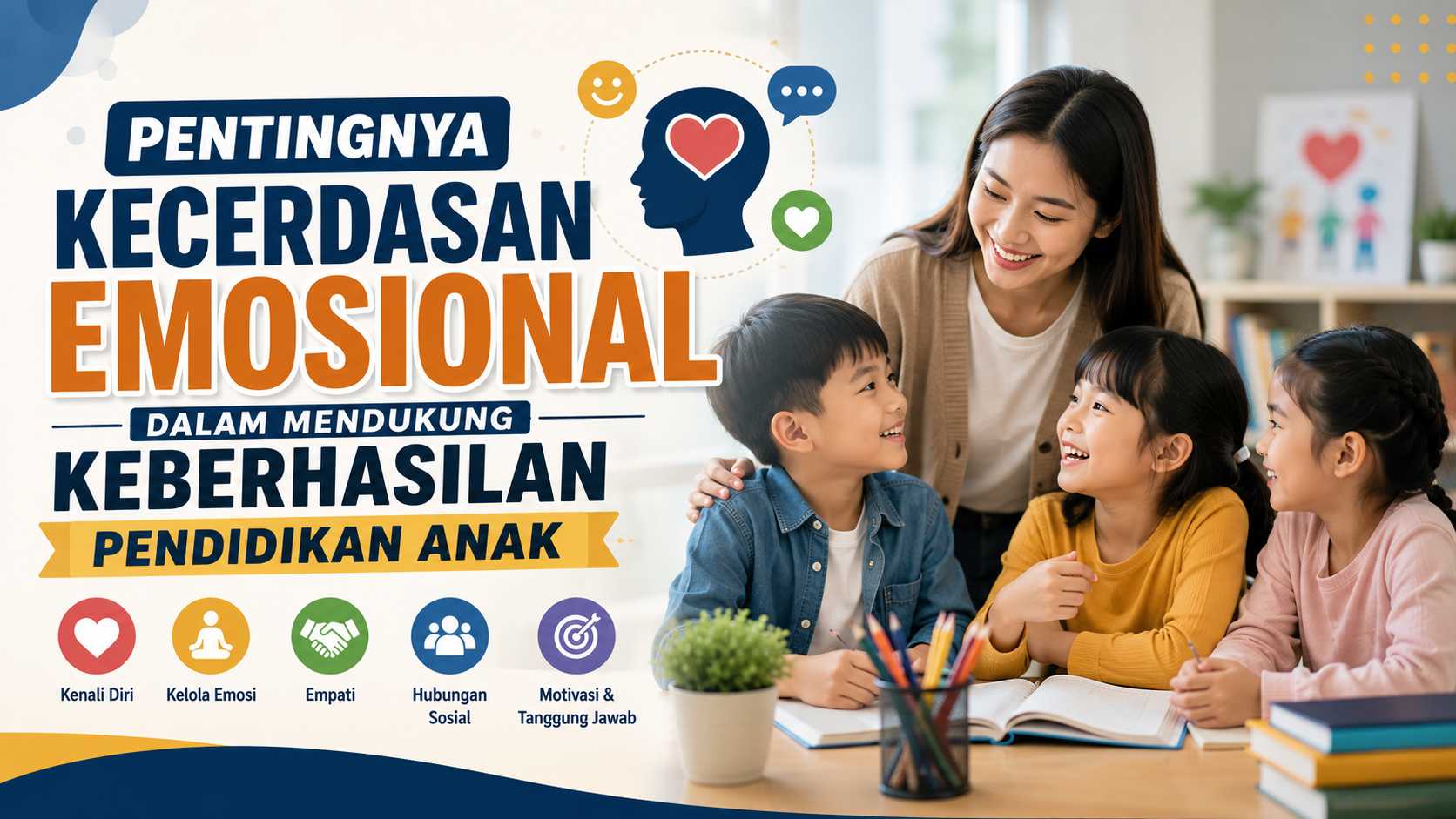 Pentingnya Kecerdasan Emosional dalam Mendukung Keberhasilan Pendidikan Anak