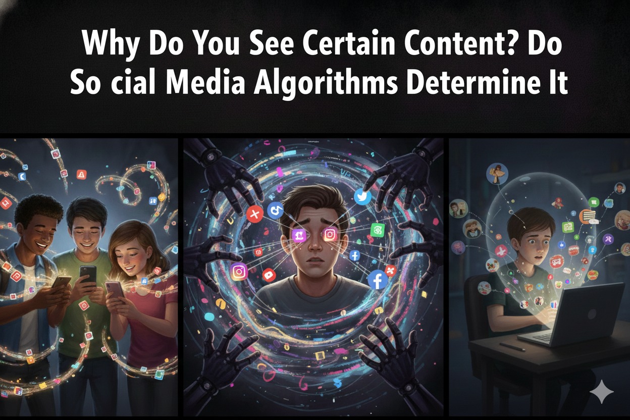 Why Do You See Certain Content? Do Social Media Algorithms Determine It?